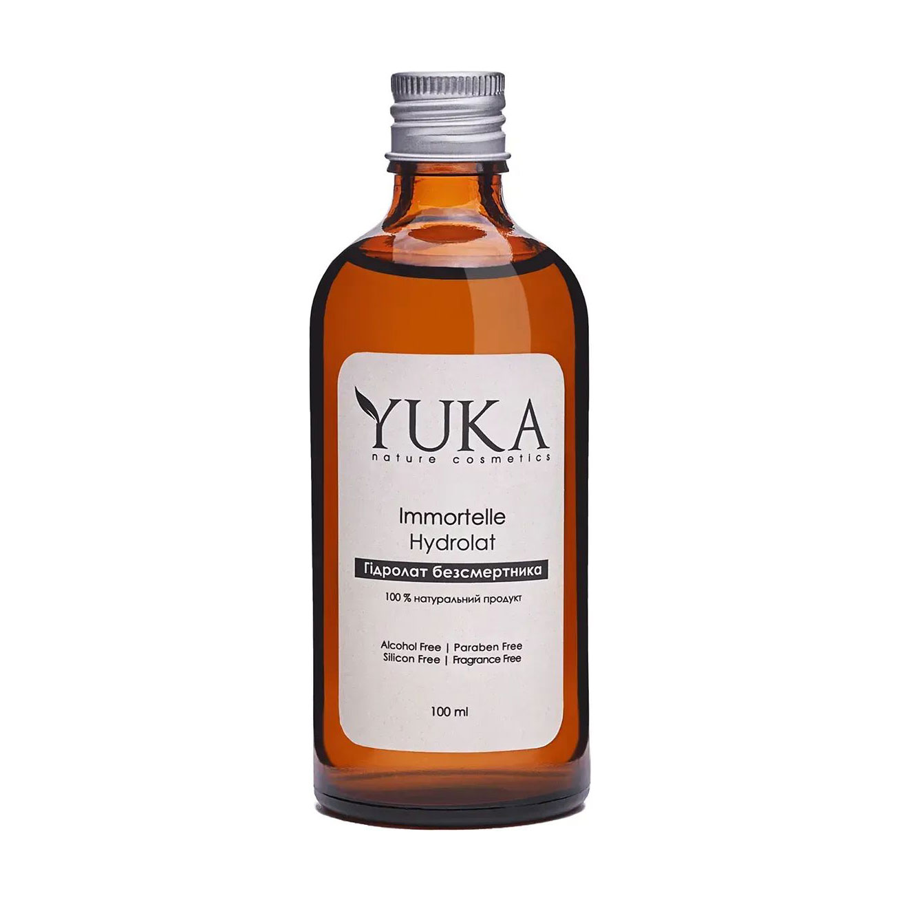 Гідролат для обличчя, тіла та волосся Yuka Immortelle Hydrolat, 100 мл