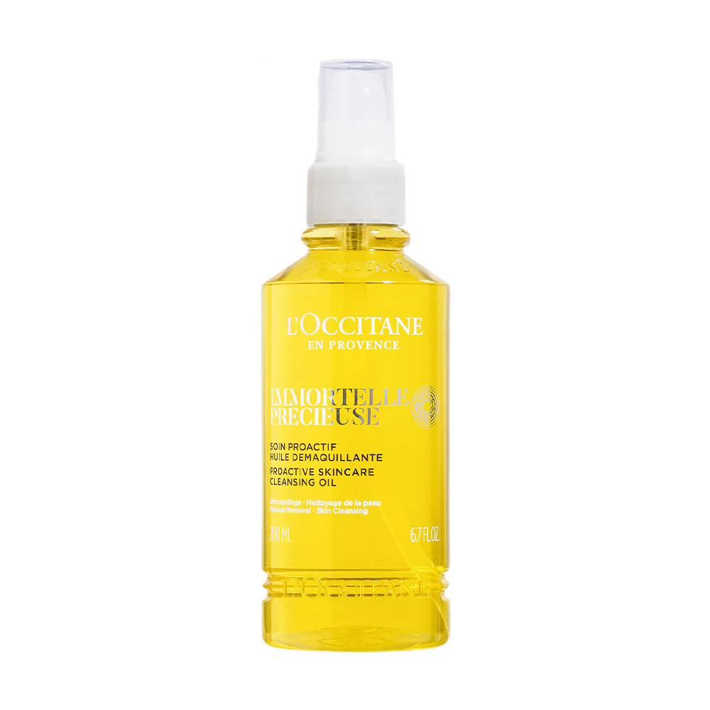 Олія для зняття макіяжу L'Occitane Immortelle Precious Proactive Skincare Cleansing Oil, 200 мл